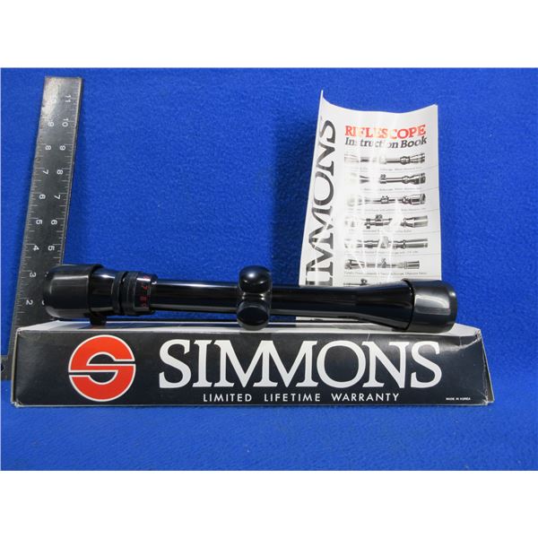 Simmons Deerfield 3-9x32 WV Scope - Appears Clear