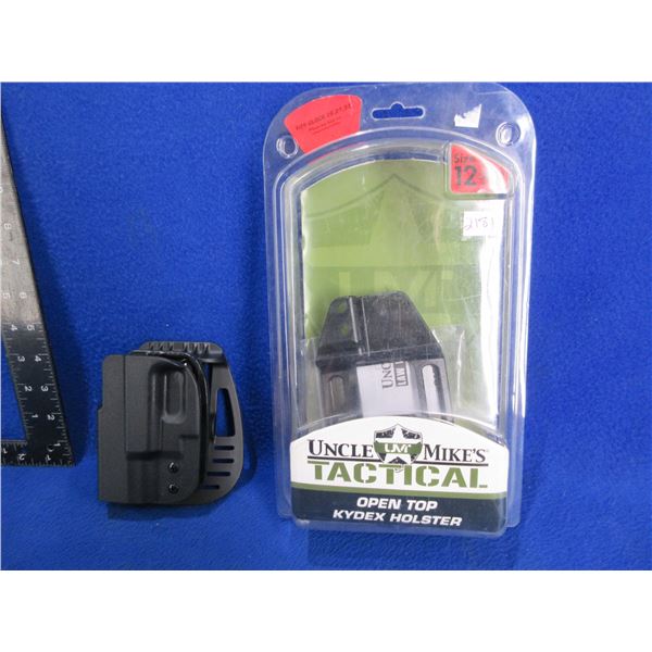 NEW - Uncle Mike's Tactical Kydex Open Top Holster