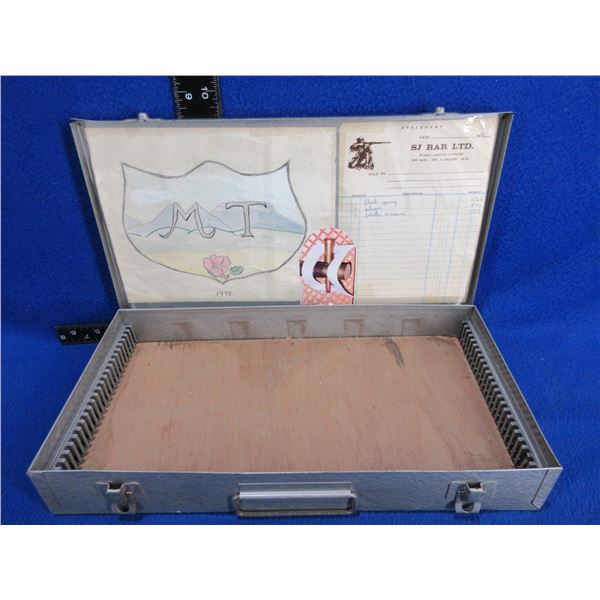 Metal Case - 14 1/2" x 7 1/2" x 2"