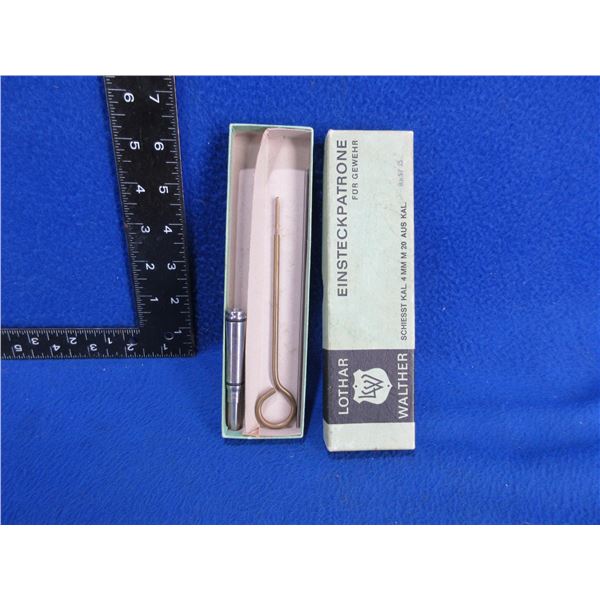 Vintage 4MM Adaptor for 8MM Mauser & Brass Ejection Rod