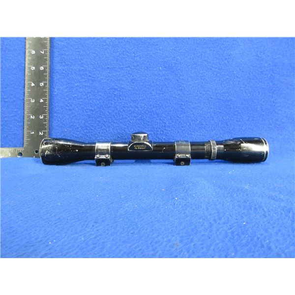 Bushnell 4X Banner Scope with Weaver Detachable Rings