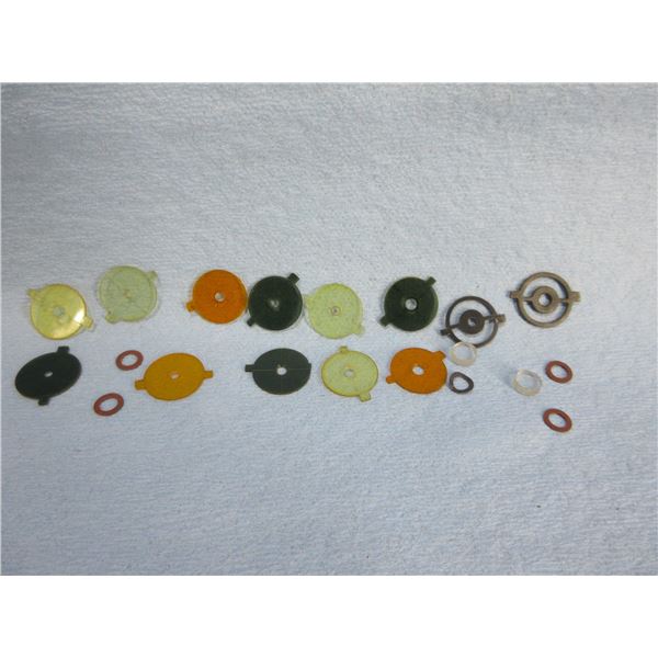 Lot of Assorted Sight Inserts in Webley Collector Tin