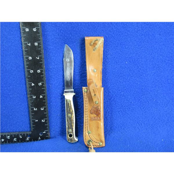 Puma Hunters Pal Fixed Blade Knife with Leather Sheath