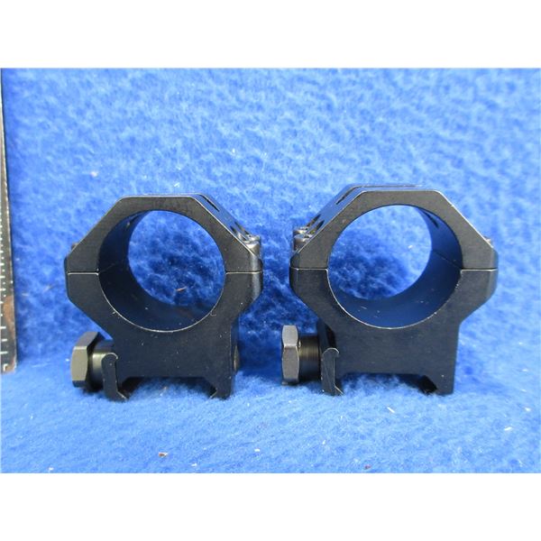 1" Tactical Type Scope Rings - Medium High