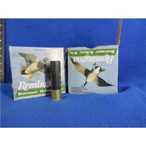 12 Ga. 3 1/2" 2 Shot Hi-Speed Steel Remington Shotshells
