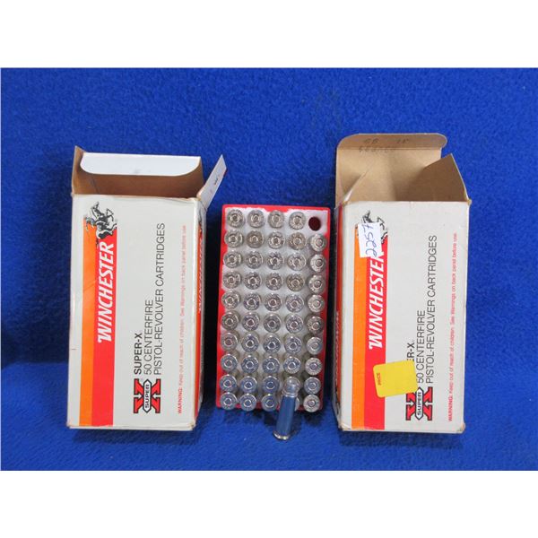 38 Spl +P 158gr HP Winchester SuperX Cartridges