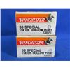 Image 2 : 38 Spl +P 158gr HP Winchester SuperX Cartridges