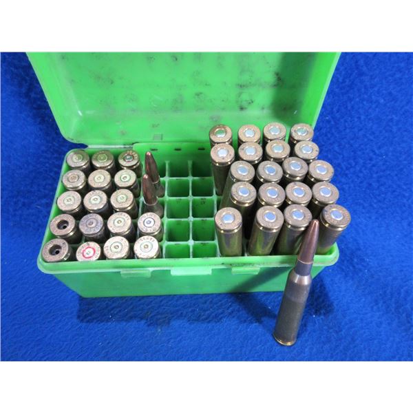 6.5X55 Reloads - Box of 23 + 17 Brass