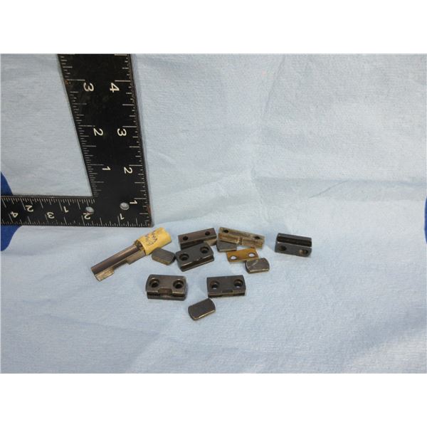 Lot of Various Rear Sight Plugs and Bases