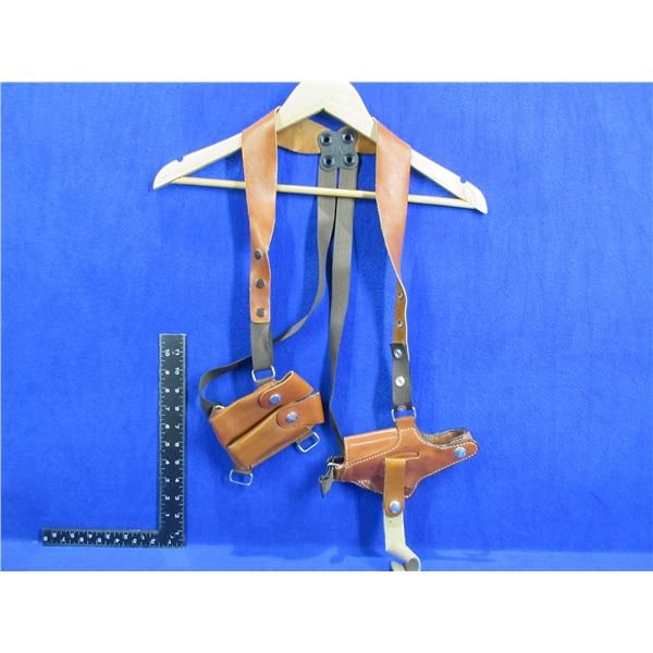 Bianchi # 18H Beretta 92F Leather Shoulder Holster