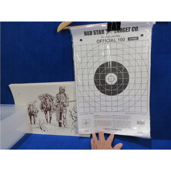 Official 100 Targets - Pack of 10, Woodstalk 82 - Pack of 10