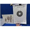 Image 1 : Official 100 Targets - Pack of 10, Woodstalk 82 - Pack of 10