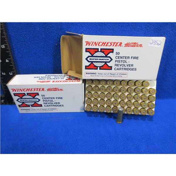 38 Spl 148gr Lead Mid-Range Winchester Cartridges