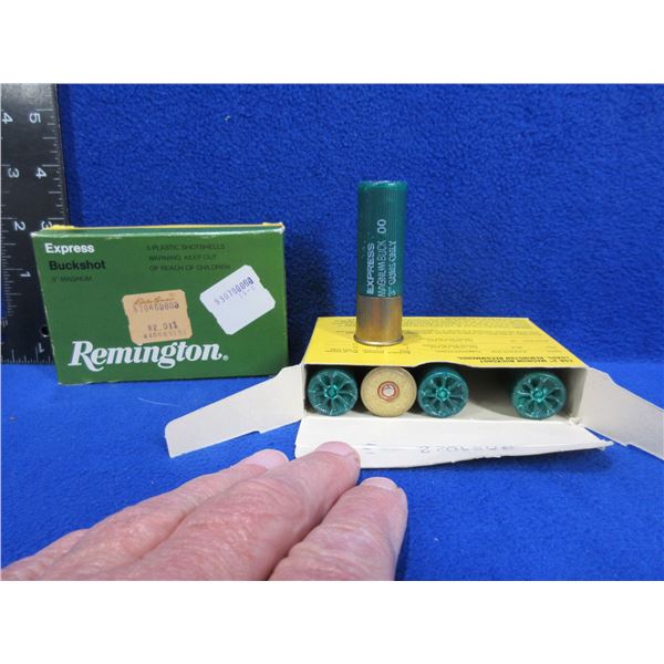 12 Ga. 3" Magnum 00Buck Remington Express Shotshells
