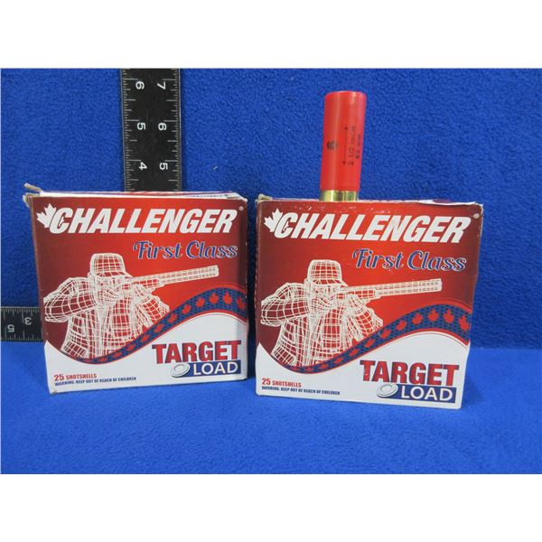 12 Ga. 2 1/2" 6 Shot Challenger Target Load Shotshells