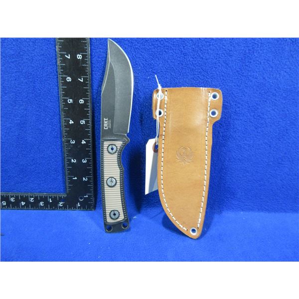 CRKT Ruger RMJ Powder-Keg Fixed Blade Knife