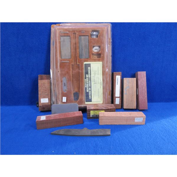 Lot of Assorted Hardwood, Knife Blank, Etc. for Knife Making