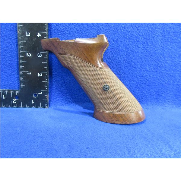 Browning Challenger Checkered Wood Pistol Grip w/ Screw