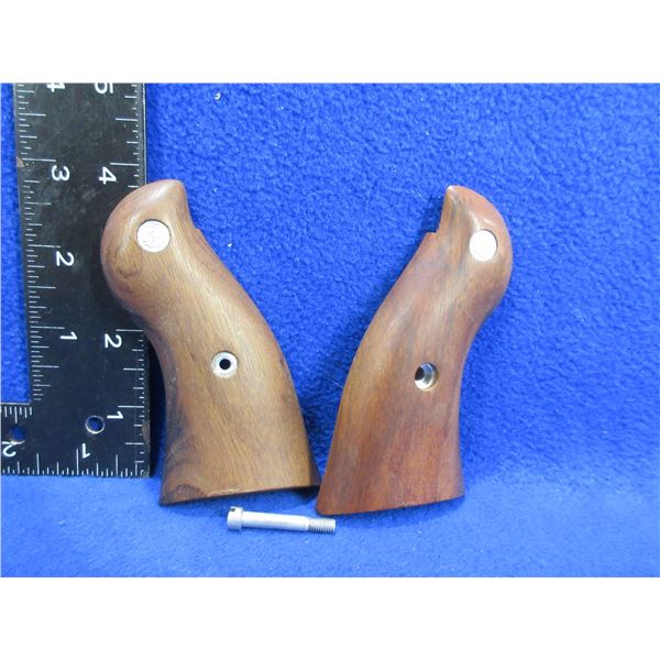 Ruger Redhawk Wood Grips with Screw