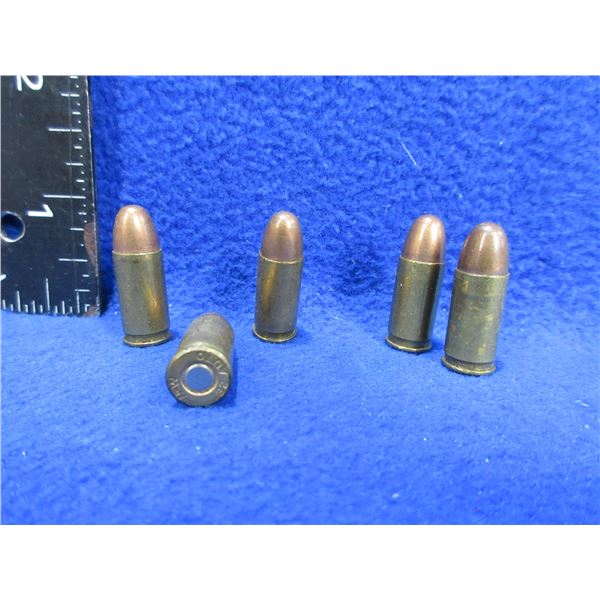 Collector Ammo - 32 Auto W-W Headstamp - Bag of 5