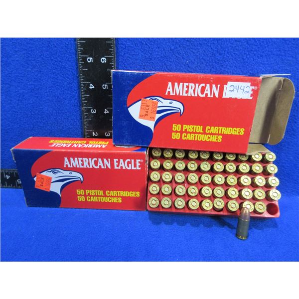 9MM Luger 124gr MC American Eagle Federal Cartridges
