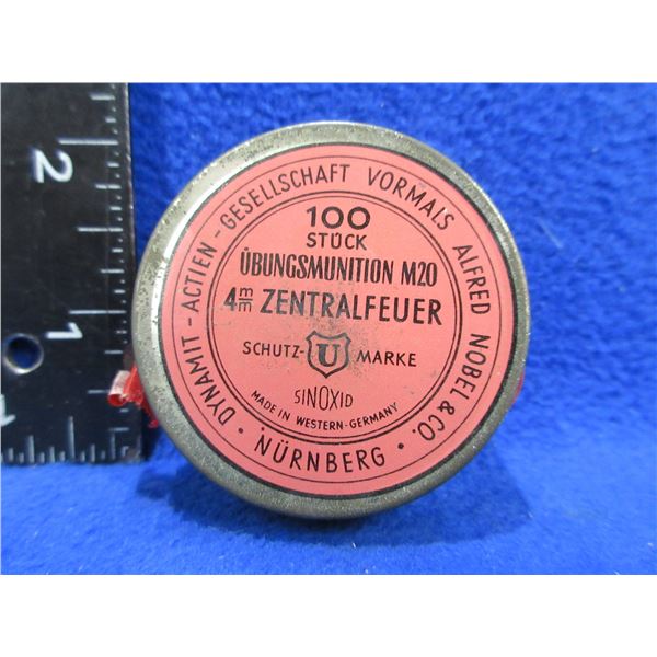 Collector Ammo - 4MM Dynamit Nobel Centerfire Cartridges