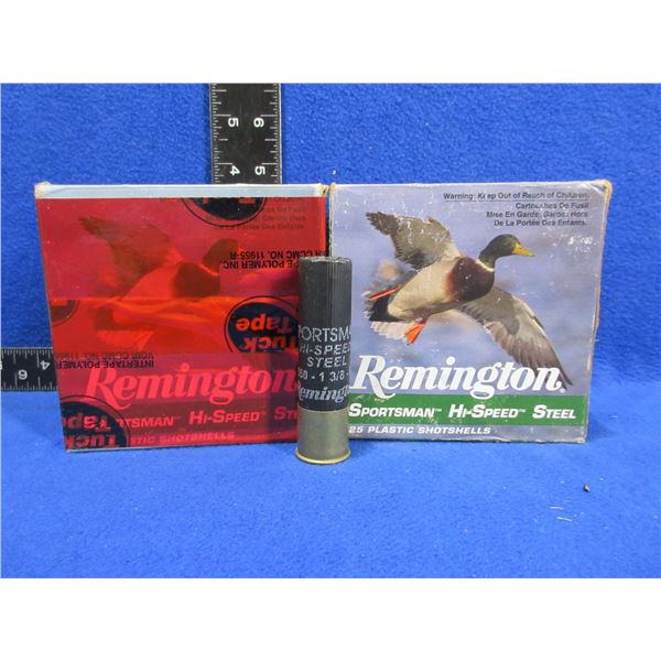 12 Ga. 3 1/2" 2 Shot and BB Shot  Remington Shotshells