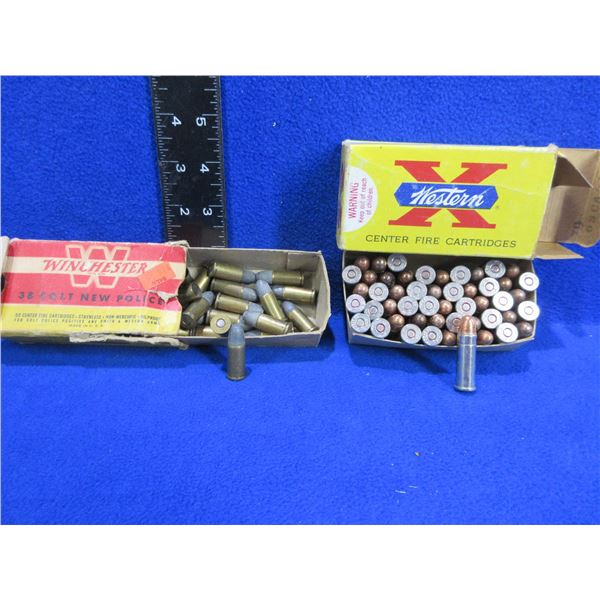 Collector Ammo - 38 Spl and 38 Colt New Police Cartridges