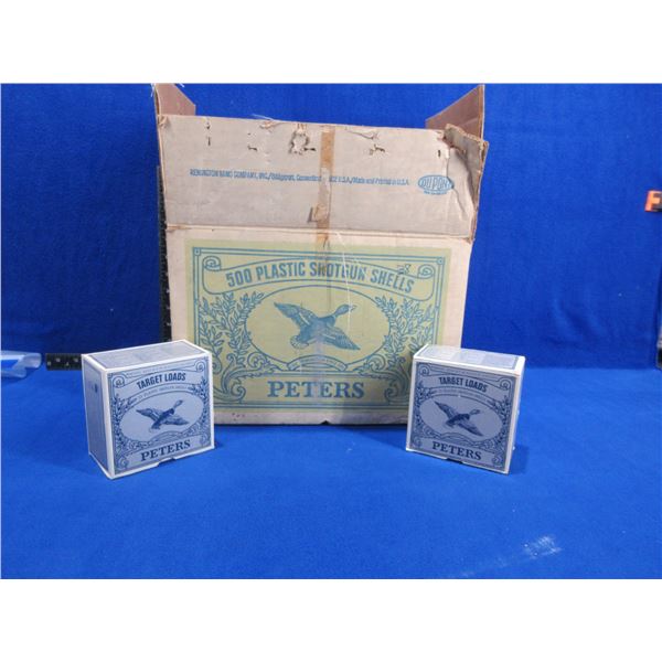 Collector Case of 20 Empty 12 Ga. Peters Shotshell Boxes