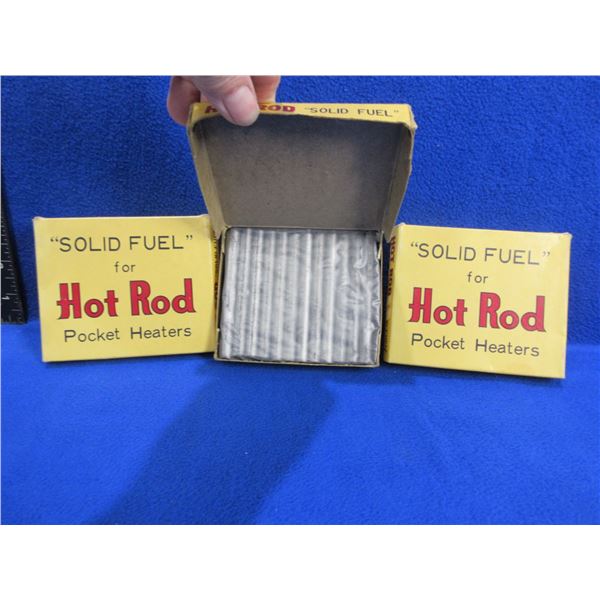 Hot Rod "Solid Fuel" Pocket Heaters - 3 Boxes of 12