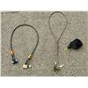 Image 1 : BIKE CABLES WITH LOCKS AND KEYS