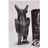 Image 2 : Inuit soapstone carving "Bird" by artist Joe Talirunili (1906-1976), 6" H X 2 1/4"
