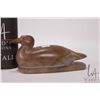 Image 2 : Inuit soapstone carved bird, 5 1/2" in height, with Eskimo Art hang tag: T. Pauloosie, Cape Dorest 1