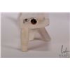 Image 8 : Carved ivory crib board by Neghe Cearnick, Coral Harbour, Nov. 1979, 13" in length