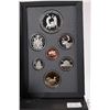 Image 2 : Royal Canadian Mint 1988 double dollar/ double struck proof set with both silver and nickel dollars