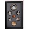 Image 2 : Royal Canadian Mint 1989 double dollar/ double struck proof set with both silver and nickel dollars 