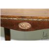 Image 2 : Antique two tier occasional table, 26" H X 17" square