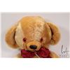 Image 2 : Merrythought Cheeky Bear, English made, jointed, mohair with jingle bells in his ears, 18"
