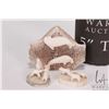 Image 2 : Three miniature Inuit sculptures including marine ivory and vertebrae and seals on antler bases, and