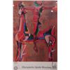 Image 1 : Vintage 1972 Munich Olympic Games Art Series poster by German graphic artist Marino Marini, printed 