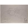 Image 2 : Unframed pencil drawing titled "Drum Dancer" signed by artist Alec Banksland Feb. '68, Homan Island,