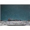 Image 2 : Framed original pastel on paper Winter" signed by artist Ernest Luthi, 15" X 20". Note: Artwork cann