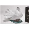 Image 2 : Pair of Fritz Heindenreich Rosenthal porcelain doves, nos. 1589 and 1590, each approximately 6" in l