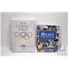 Image 1 : Two hardcover books including 20th Century Hockey Chronicles by Gordie and Colleen Howe and signed e