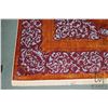 Image 2 : Premium Collection Sizan carpet, polyester, acrylic blend in shades of brown, purple, gold and pale 