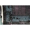 Image 2 : Premium Collection Sizan carpet, polyester, acrylic blend in shades of grey, black, teal and purple,