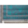 Image 2 : Premium Collection Sizan carpet, polyester, acrylic blend in shades of pale blue, cream and teal, 38