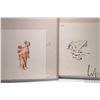 Image 1 : Folio containing four limited edition Inuit prints by James Houston including "Standing Woman", "Mot