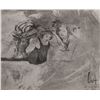 Image 2 : Framed etching titled "Summer Games by pencil signed by artist Glenna Matoush, 1/1, 9" X 11"