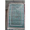 Image 1 : Premium Collection Sizan carpet, polyester, acrylic blend in shades of brown, pale blue, cream and t